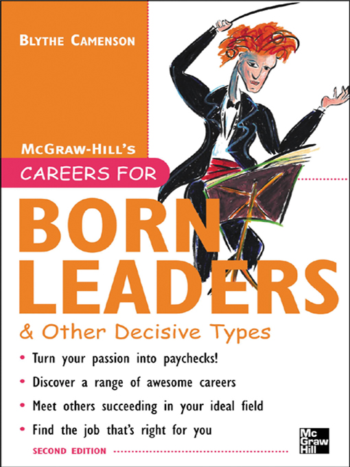Cover image for Careers for Born Leaders & Other Decisive Types